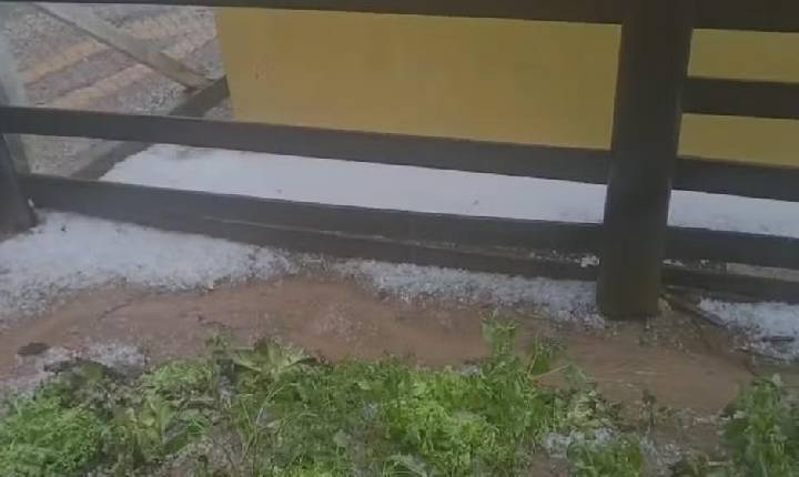 Prefeitura de Piedade decreta emergência após chuva de granizo atingir cidade