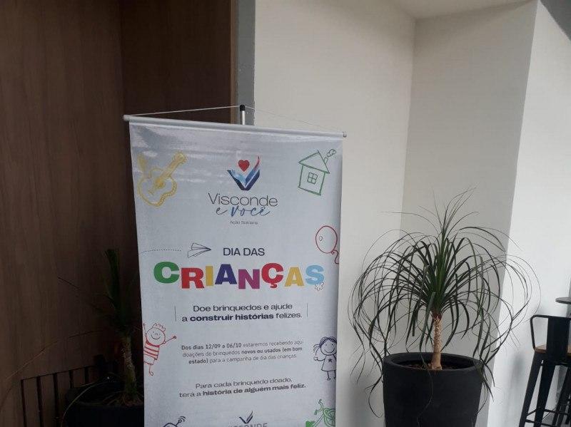 Campanha arrecada brinquedos para crianças carentes