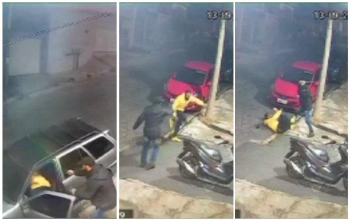 Personal baleado em frente a academia se recupera em casa sem cirurgia: 'bala transfixou'