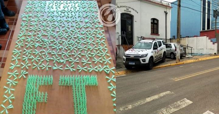 Polícia prende homem com quase 1000 pinos de cocaína comprados em Angatuba para revender em Guarei