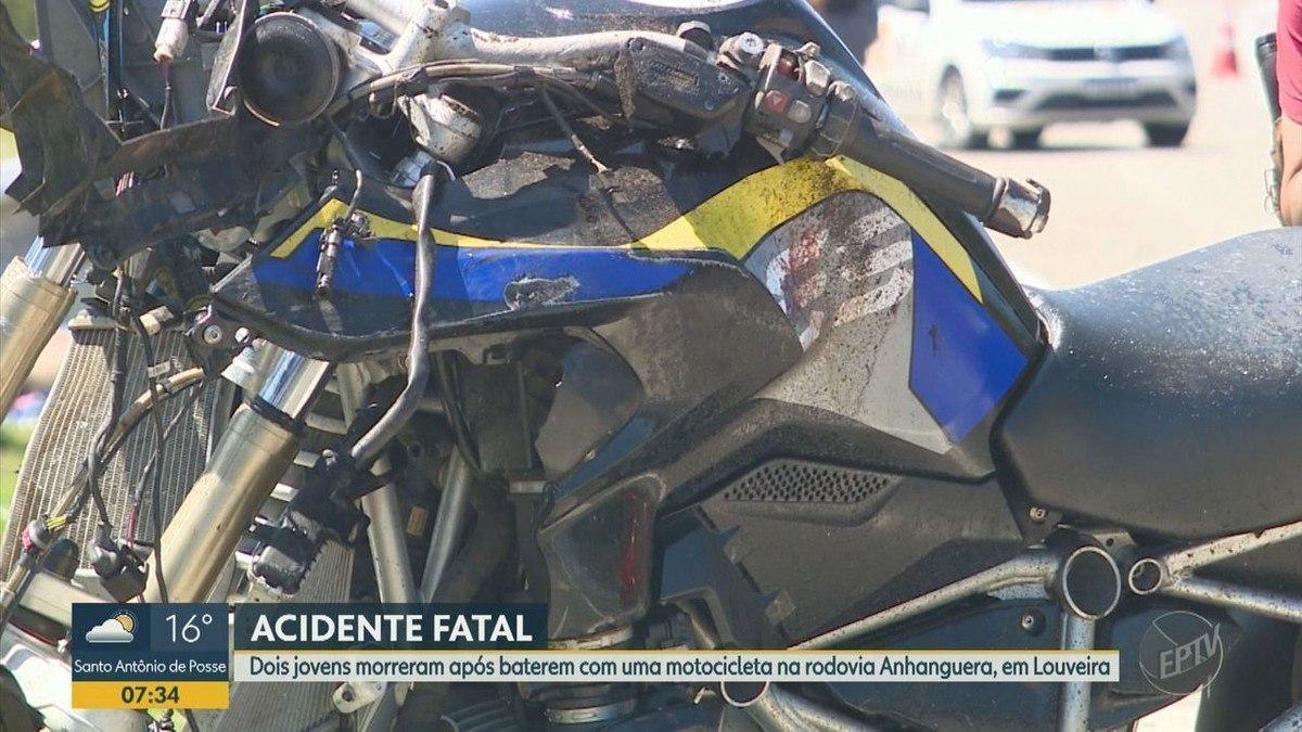 Acidente com moto de luxo deixa dois mortos na Rodovia Anhanguera