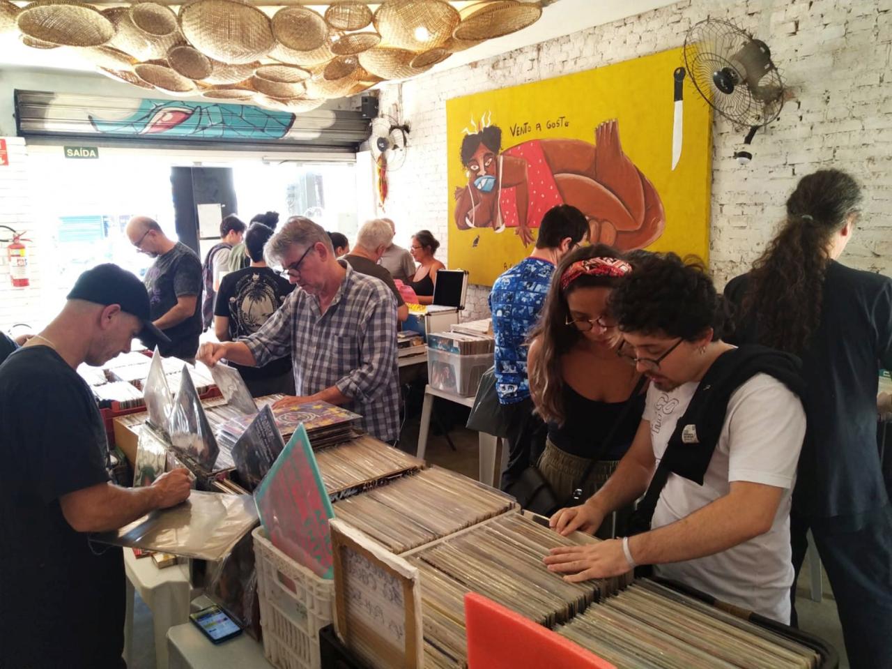 Feira de discos de vinil é atração em Sorocaba
