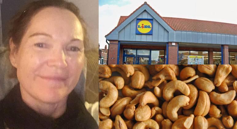 Mulher é acusada de roubo após comer uma castanha de caju em supermercado