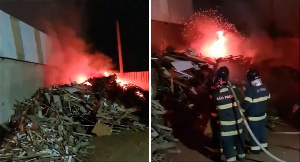 Polícia investiga causas de incêndio em fábrica de tubos no interior de São Paulo