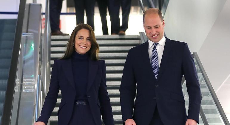 Príncipe William e Kate visitam os EUA pela primeira vez desde 2014