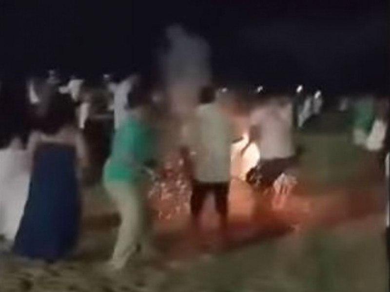 Mulher morre atingida por rojão no réveillon