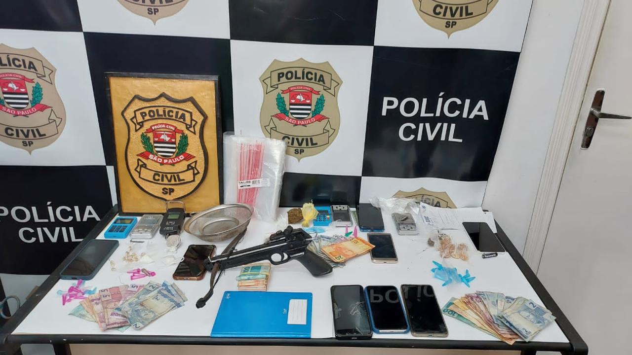 Operação conjunta entre Polícia Militar e DISE prende 6 pessoas em Angatuba