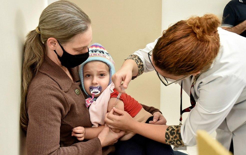 Vacinação com Pfizer Baby para crianças de 3 a 4 anos é ampliada em Jundiaí