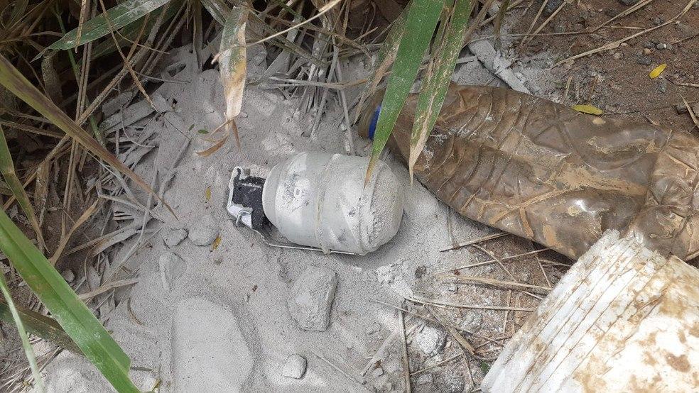 Guardas civis encontram dinamites em estrada rural de Araçoiaba da Serra