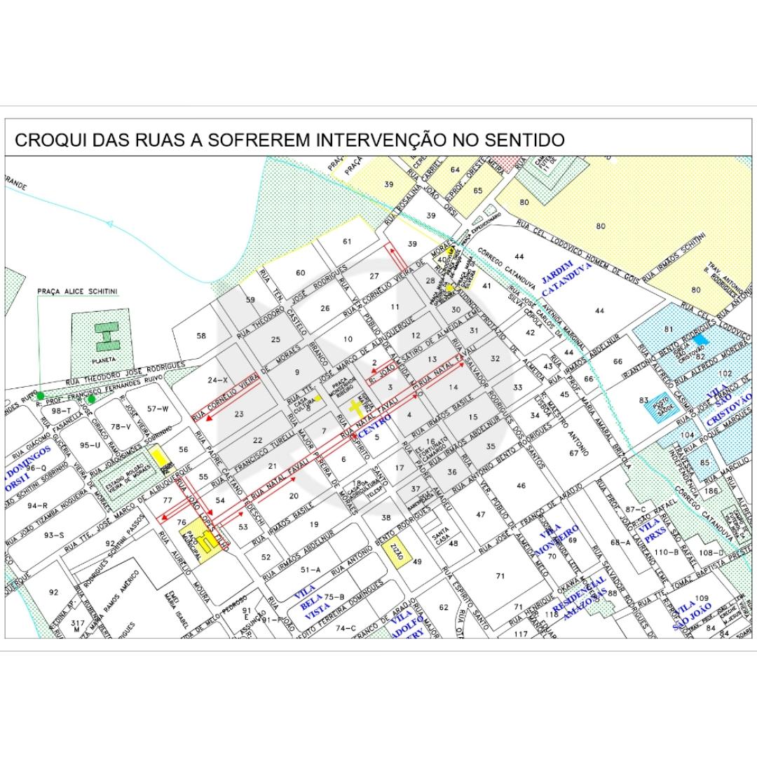 Angatuba implementa mudanças no trânsito para otimizar o fluxo no centro da cidade