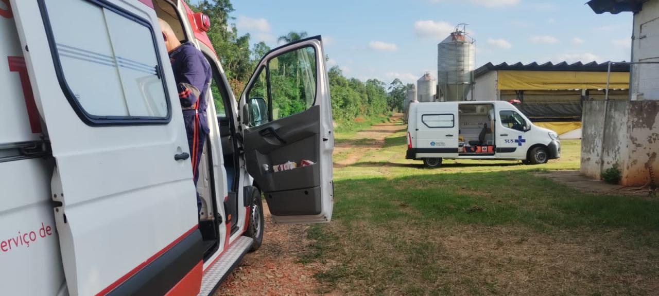 ACIDENTE NO BAIRRO DOS DIOGOS EM ANGATUBA: MULHER SOFRE ESMAGAMENTO POR MÁQUINA