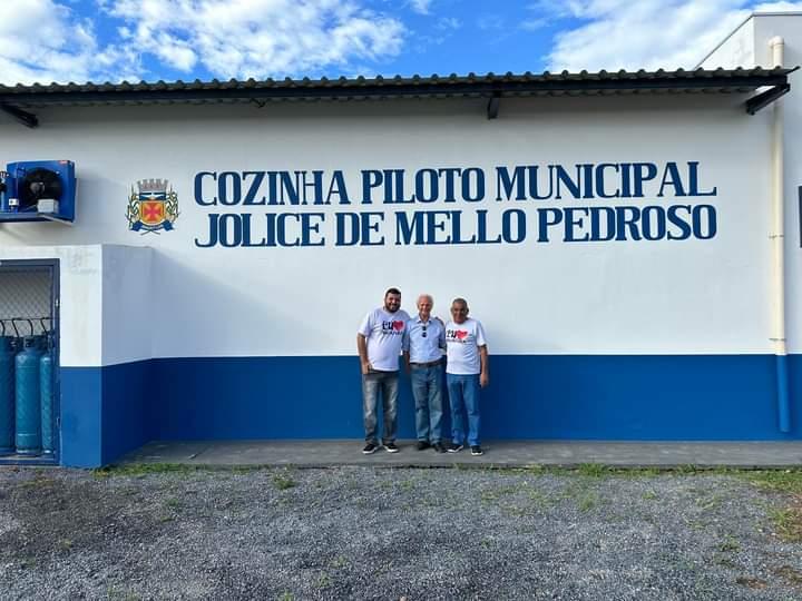Inauguração da cozinha piloto em Angatuba