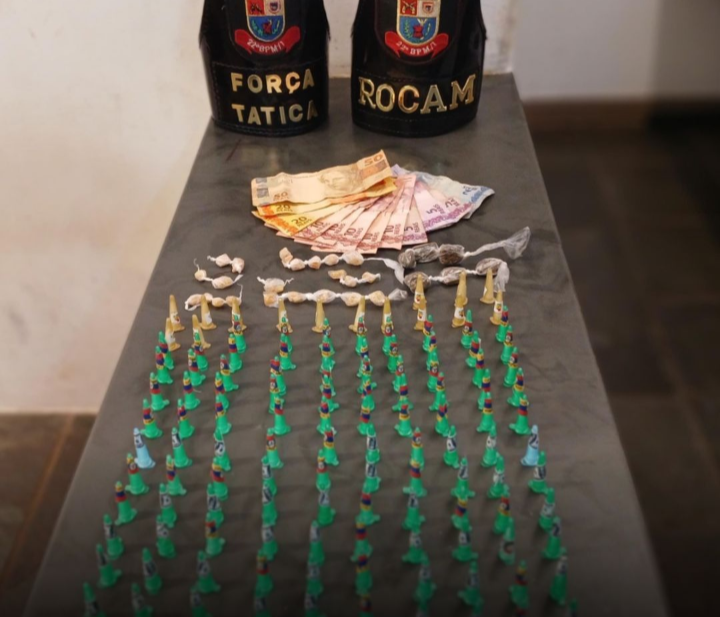 Polícia Militar Detém Três Indivíduos Por Tráfico De Drogas Em Itapetininga