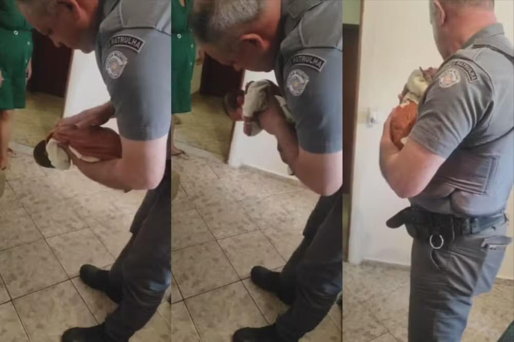 Herói do Cotidiano: Policial Salva Bebê Engasgado e Viraliza na Internet