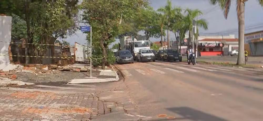 Fortes chuvas causam transtornos em Sorocaba e Itu; muro de cemitério desaba