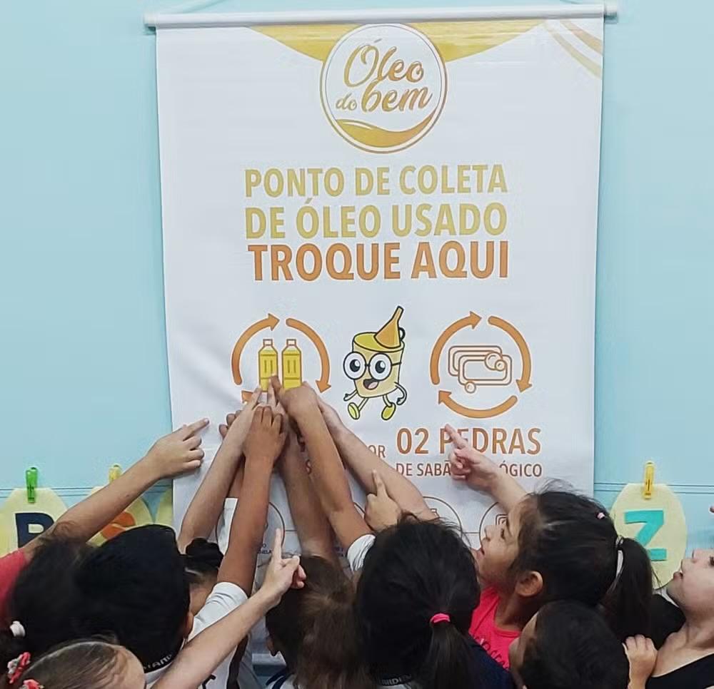 Projeto Óleo do Bem celebra Dia Internacional do Voluntário com mutirão de arrecadação de óleo usado