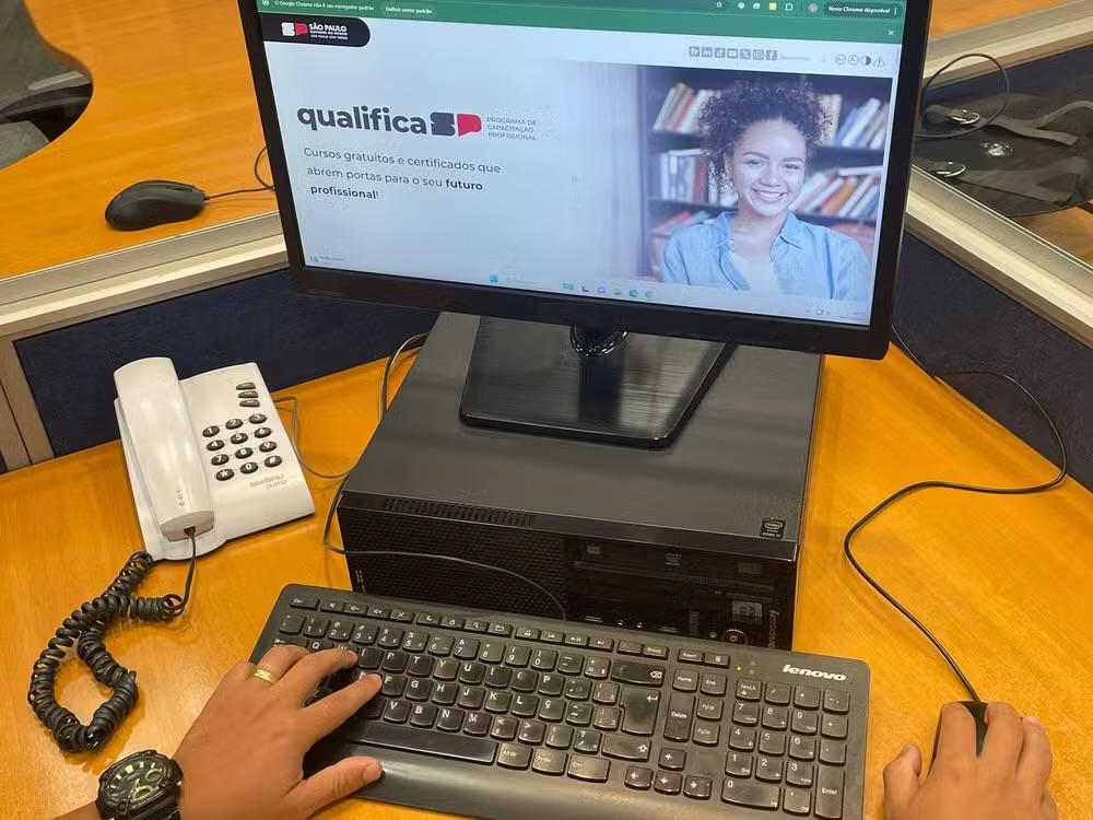 Qualifica SP abre inscrições para 3,3 mil vagas em cursos gratuitos online