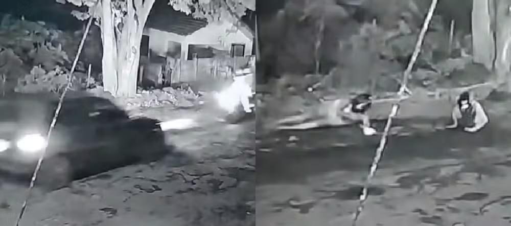 Motorista foge após atropelar mãe e filha em Cerqueira César