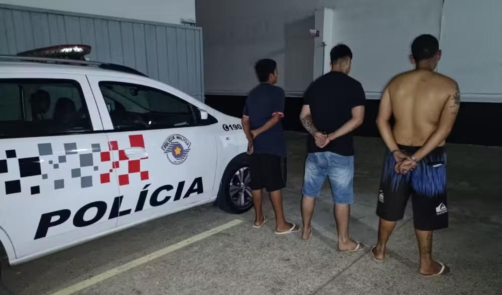 Trio é preso por tentativa de roubo de motos em Sorocaba