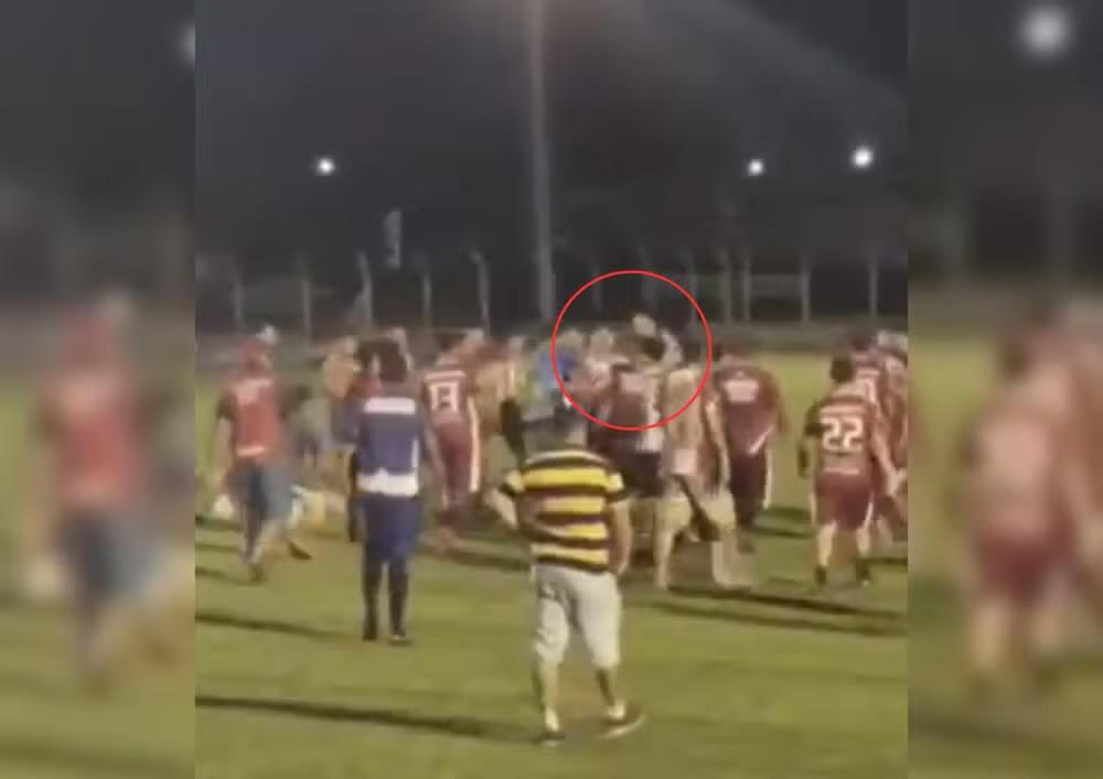 Bandeirinha é agredido durante final de campeonato em Sarapuí e fica em estado grave