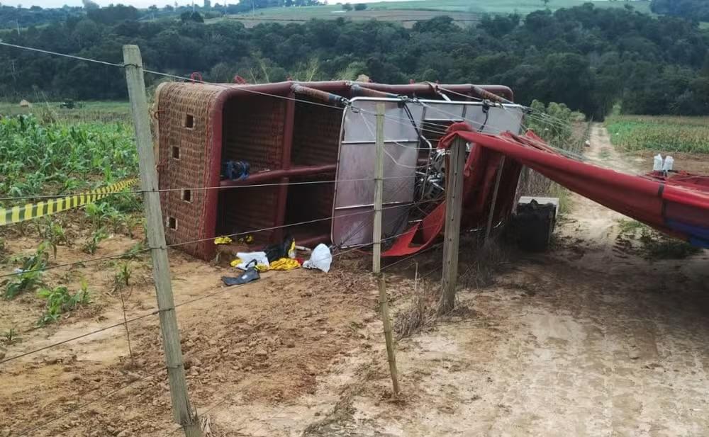 Piloto e dono de empresa de balonismo são indiciados por homicídio culposo após acidente fatal em Capela do Alto