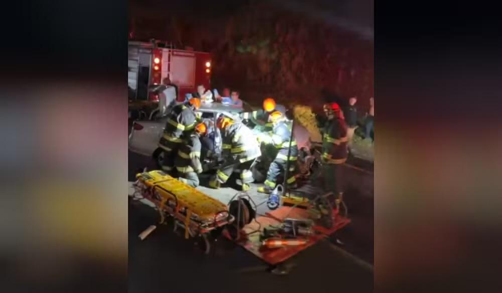 Policial penal morre em acidente na SP-245, em Avaré