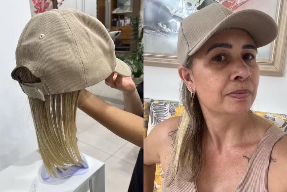 Cabeleireira de Tatuí transforma luta contra câncer em inspiração e cria bonés com cabelos doados