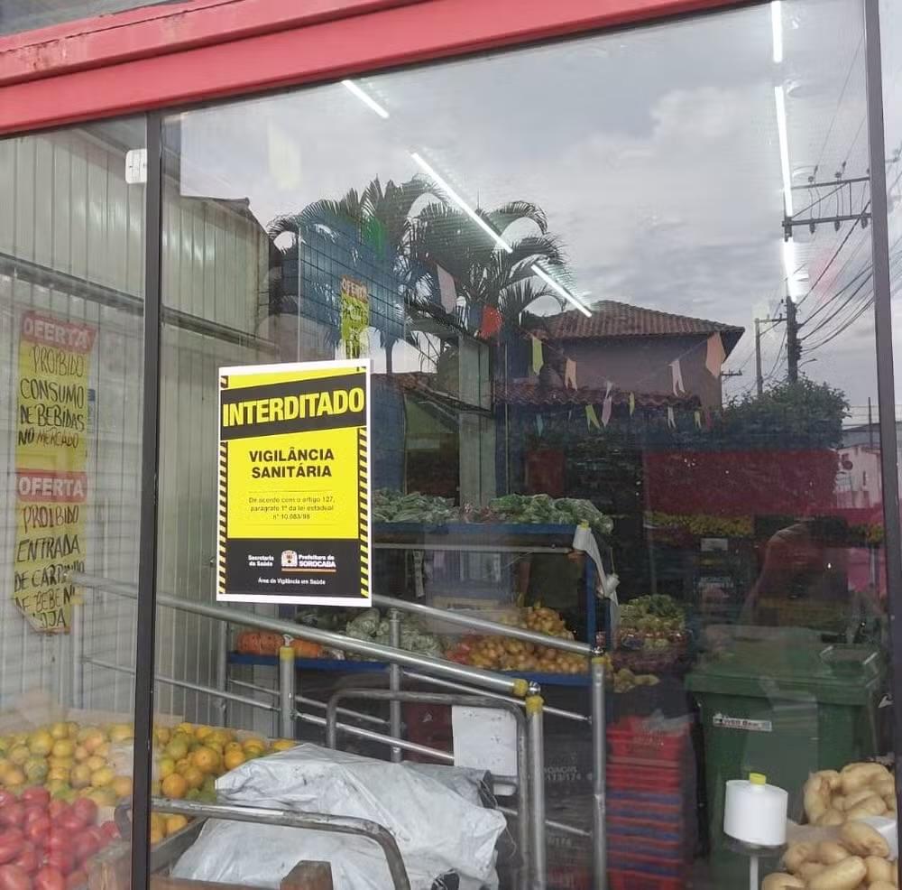 Mercado é interditado após denúncia de ratos em alimentos na zona Norte de Sorocaba