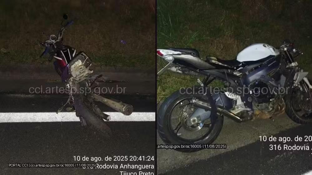 Motociclista morre em colisão na Rodovia Anhanguera, em Jundiaí