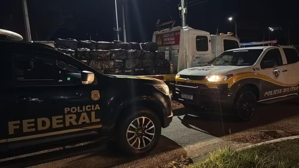Homem é preso com 2,5 toneladas de drogas na Rodovia Castello Branco em Boituva (SP)