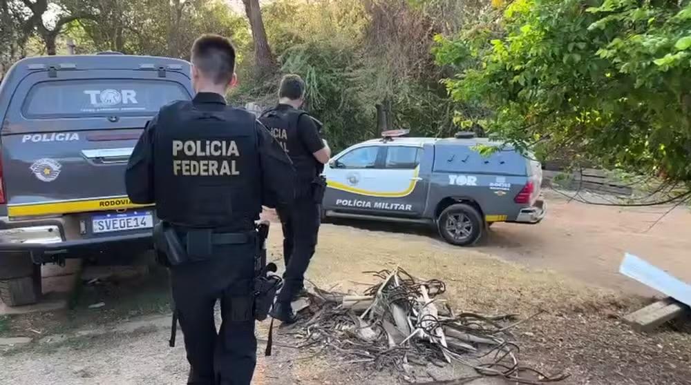 PF prende suspeitos de integrar quadrilha de roubo de cargas em SP