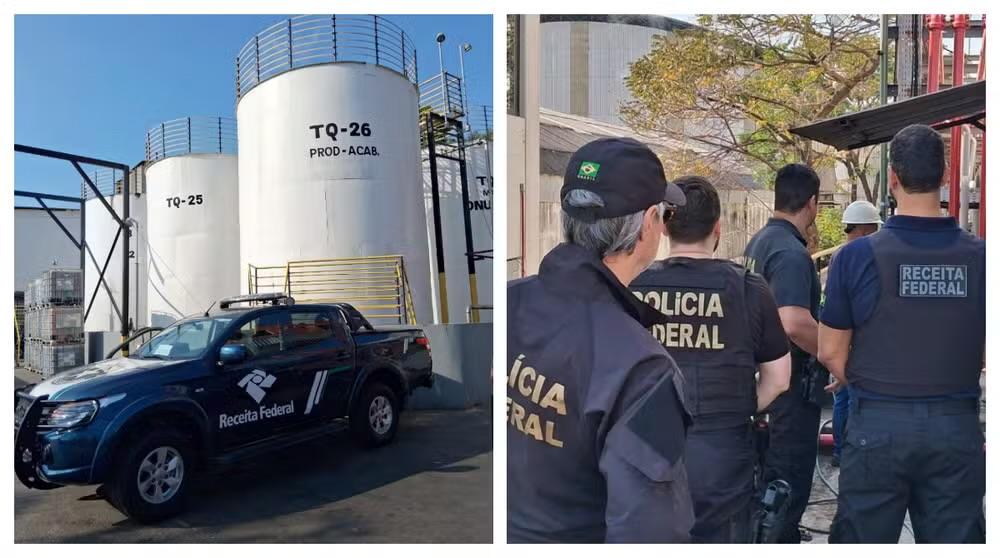 PF coleta amostras de metanol em empresas do interior de SP durante Operação Alquimia
