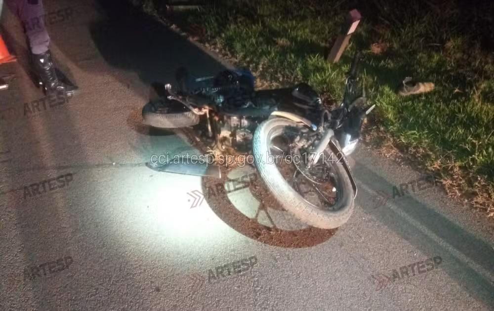 Motociclista morre após tombar na Marechal Rondon em Laranjal Paulista