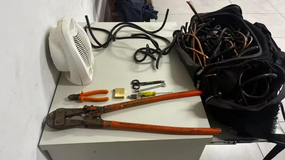 Homem é preso após furtar 25 kg de fios de cobre de condomínio de freiras em Jundiaí