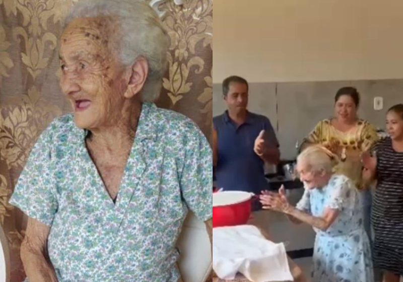 Brasileira comemora 120 anos com festa e esbanja vitalidade no interior do Pará