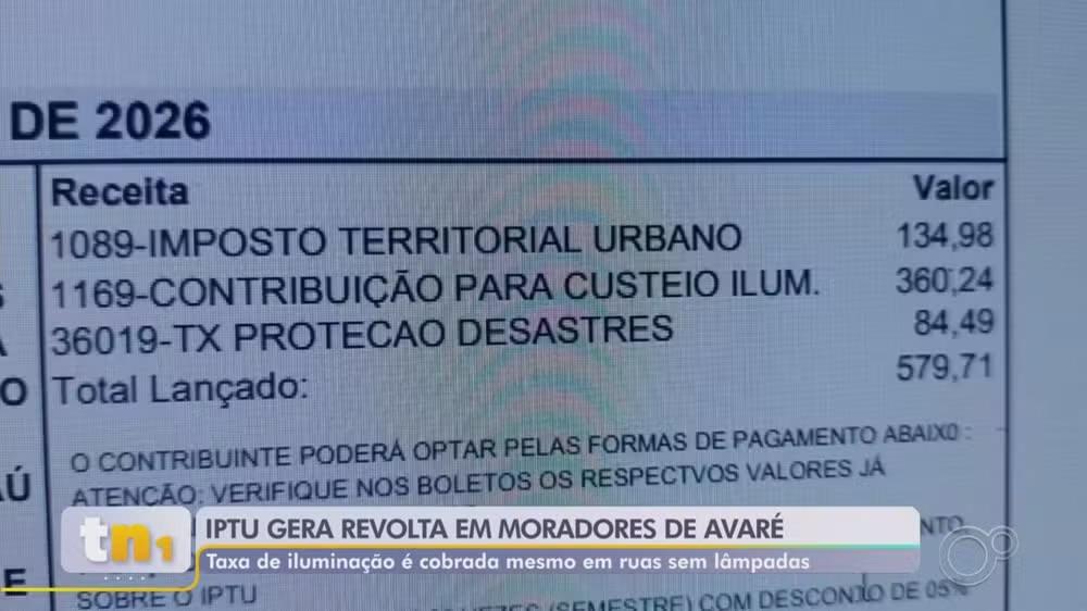 Moradores denunciam cobrança de taxa de iluminação pública sem serviço em bairros do interior de SP