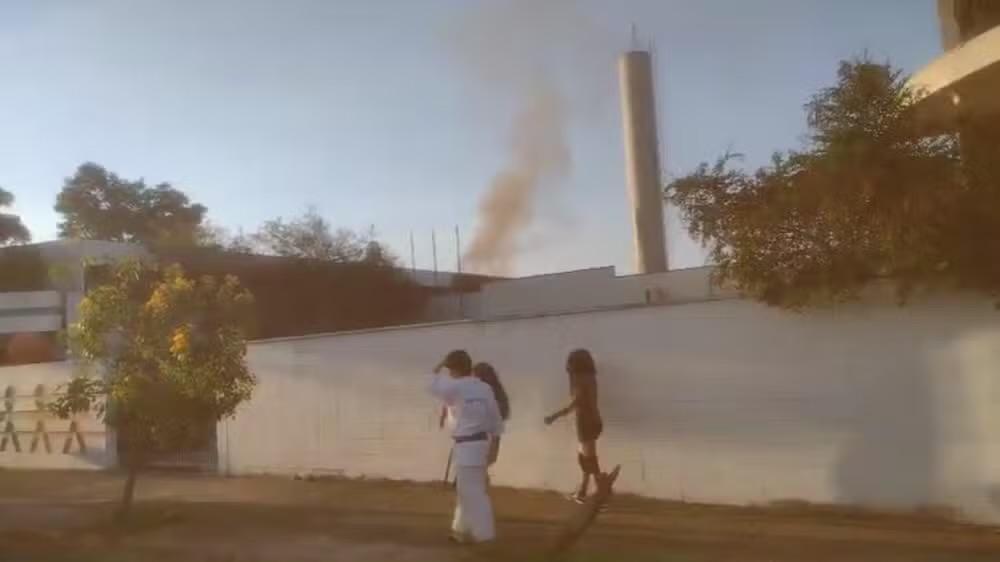 Incêndio atinge sala de aula em escola municipal de Sorocaba
