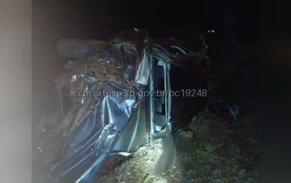 Motorista morre após capotamento na Rodovia João Mellão em Itaí