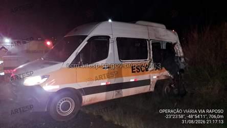 Ultrapassagem termina em grave acidente com dois mortos e sete feridos na Raposo Tavares, em Paranapanema