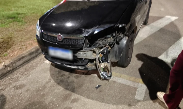 Acidente deixa pessoa ferida e mobiliza equipes de emergência na Avenida em Angatuba