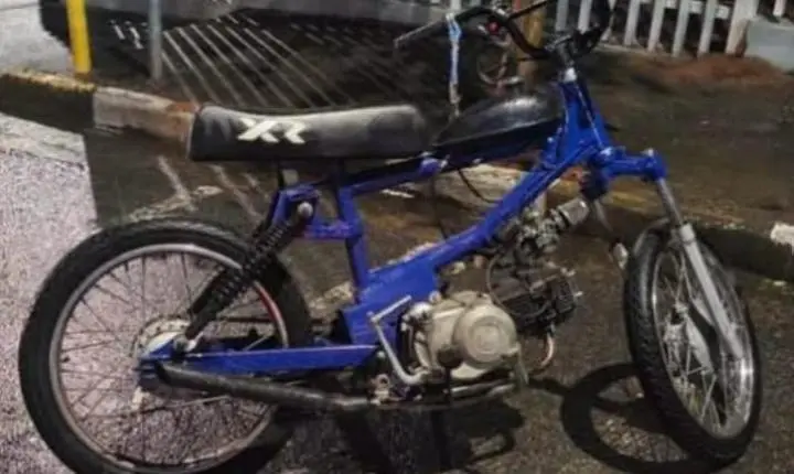 GCM de Angatuba apreende moto artesanal com numeração adulterada no Centro