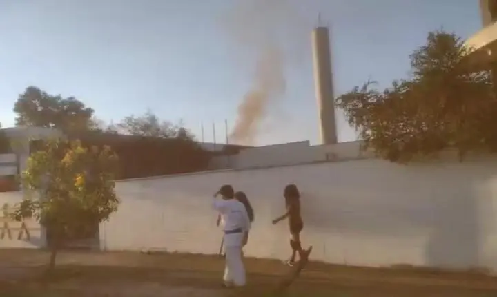Incêndio atinge sala de aula em escola municipal de Sorocaba