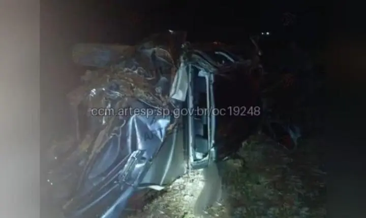 Motorista morre após capotamento na Rodovia João Mellão em Itaí