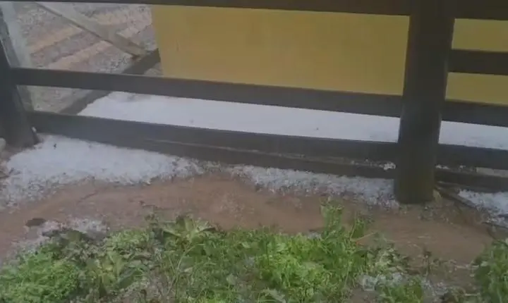Prefeitura de Piedade decreta emergência após chuva de granizo atingir cidade